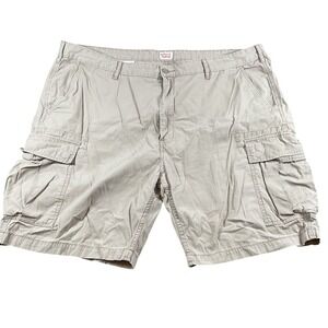 Levi Strauss & Co. Mens Cargo‎ Shorts Size 48 Beige Outdoor Casual